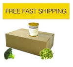 Freeze Dried Long Shelf Storage Emergency Food Vegetable Variety - 12 Cans