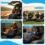 Winter Wearable Sleeping Bag for Adults with Hood 74 Inch Long 0 Degree Cold Weather Insulated Weather Sleeping Bag for Extreme Cold Camping Hiking Stadium