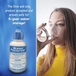Water Preserver for 55 Gallon Water Tank - Purifies Water for Drinking for 5 Years - Ideal for Emergency Water Storage or Rain Collection - Survival Kit, Earthquake, Hurricane, Emergency Water-2 Pack