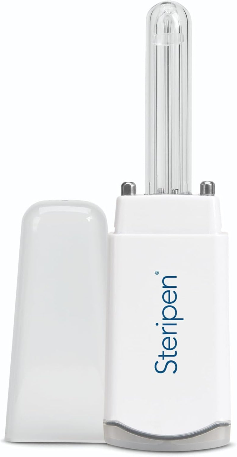 Ultralight UV Water Purifier - Water-Activated USB Rechargeable Pen, 3 Oz, Purifies 1L in 90 Seconds - Camping, Backpacking & Travel