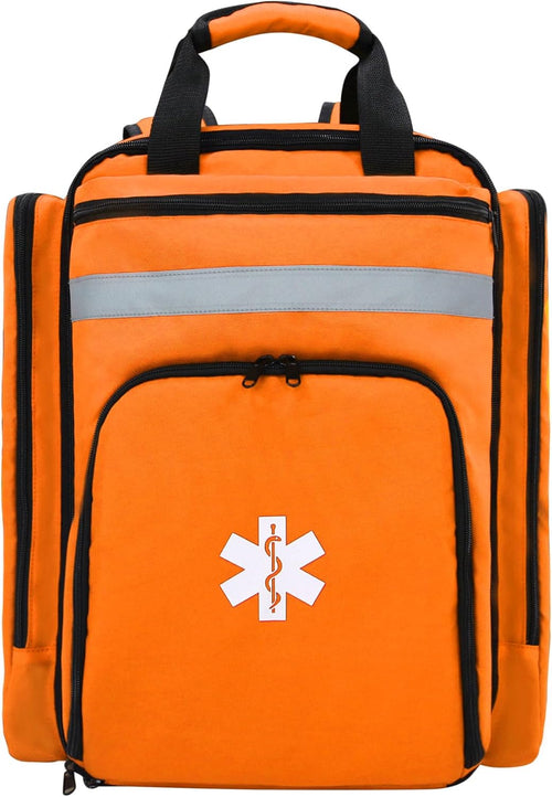 First Aid Backpack Empty,First Aid Medical Backpack,Ems EMT First Aid Bag Empty,Emergency Bag,Trauma Bag for Camping,Hiking,Outdoor Travel