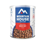 Diced Beef #10 Can – 6-Pack | Freeze-Dried Camping & Backpacking Food | Gluten-Free, High-Protein Survival & Emergency Meal | Fully Cooked | 30-Year Shelf Life | Made in USA