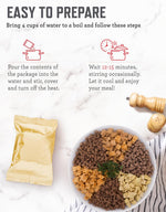 Emergency Food Supply - 88 Servings Meat & Rice Bucket, Freeze Dried Protein Meals, Camping Essentials, Bulk Rice & Survival Food, Disaster Prepping Supplies, up to 25 Year Shelf Life