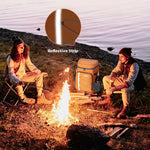 32 L. Leakproof Soft Backpack Cooler Bag for Camping Hiking, Orange