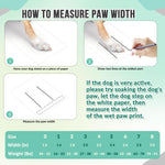 Dog Shoes for Large Small Medium Dogs - Waterproof Dog Boots for Summer Hot Pavement, Paw Protector for Outdoor Walking Winter Snow, Anti-Slip Rubber Dog Booties for Hardwood Floor (GY, 7)