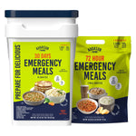 Deluxe 30-Day Emergency Food Supply 5-Gallon Survival Food with 72-Hour Be Ready ?On-The-Go? Kit (212 Total Servings)