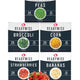 Emergency Food Supply - 120 Servings Fruits and Vegetables Survival Kit Boxes, Dehydrated Meals & Freeze Dried Prepper Food for Backpacking & Camping Essentials, up to 25 Year Shelf Life