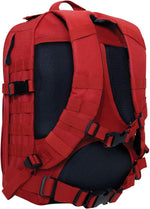 Fast Mover Tactical Backpack - Outdoor Hiking Pack for EDC Essential Gear (Red)