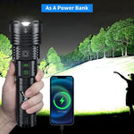 Gehavin Super Bright Flashlight 990000 High Lumens,High Powered XHP160.5 Led ...