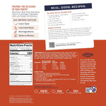 Black Bean Burger Mix 4-Gallon Pail, Certified Gluten Free, Emergency Food Supply, Everyday Meals, 215 Servings
