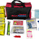 72 Hour Emergency Kit, 1-Person, 3-Day Tote, Includes First Aid Kit, Survival Blanket, Emergency Food, Portable Disaster Preparedness Go-Bag for Earthquake, Fire, Flood
