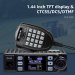 RA25 GMRS Mobile Radio, Long Range GMRS Radio Mobile Transceiver, 8 Repeater Channel Base Station, Emergency Alarm FM Radio, Mobile Two Way Radio for Farm Overlanding