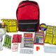 Tornado Emergency Kit 2-Person, 3-Day Backpack, Includes Emergency Food, Water, First Aid Kit, Survival Blanket, Safety Goggles, Portable Disaster Preparedness Go-Bag