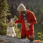 Products SP129 Squeeze Water Filtration System W/ Two 32-Oz Squeeze Pouches, Straw, and Hydration Pack Adapter