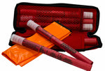 Safety Products 20-Minute Flares with Orange Vest, 6Pk