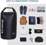 Dry Bag for Kayaking Waterproof 2L/5L/10L/15L/20L, Small Dry Sack Waterproof Bag for Boating