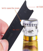 Magnesium Flint Fire Starter, Survival Fire Blocks with Striker for Camping/Hiking/Emergency (4 Pack)