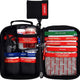 Compact First Aid Kit for Emergency - Basic Emergency Kit for Dorm,Hiking, Backpacking, Camping, Traveling, and Cycling -Small First Aid Kits