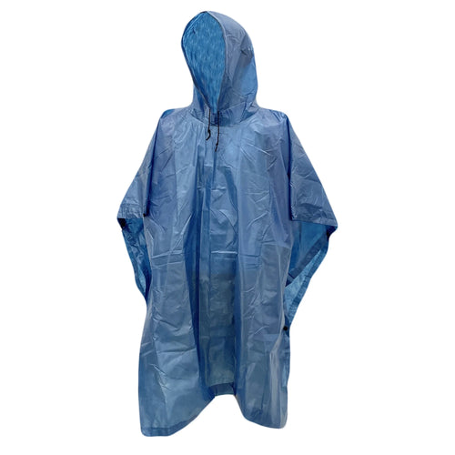 (2 Pack)  Adult Emergency Poncho, Lightweight & Breathable Raincoat, One-Size