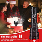 Gehavin Super Bright Flashlight 990000 High Lumens,High Powered XHP160.5 Led ...
