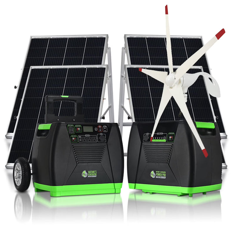 Nature'S Generator Elite Platinum 3600W Continuous / 7200W Peak Portable Power Station