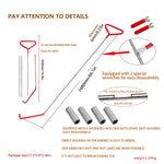Car Long-Handled Tool Set, Car Emergency Repair Kit, Emergency Car Tools
