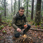 Tactiko Camping Fire Starter – Waterproof Survival Fire Starter for Wet Wood & Emergency Kits – 5 Minute Burn Time, 50 Uses, 60G – Lightweight Campfire Accessory for Hiking & Backpacking
