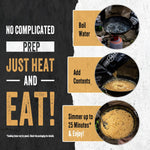 120 Serving Entree Bucket-Freeze Dried Emergency Food Supply-Survival Meals with Long Shelf Life-Prepper Essentials for Disaster, Camping, Hiking, or Outdoor Use