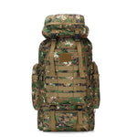 Men'S 80L Large Hiking Mountaineering Backpack Climbing Hiking Backpack Camping Backpack Sport Outdoor Rucksack Bag