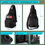 Survival Kit, Gifts for Fathers Day Men, Women, 251Pcs Emergency Survival Gear and Supplies Equipment, First Aid Kit with Crossbody Bag, Camping Essentials for Earthquake, Hiking, Outdoor Adventure