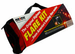 Safety Products 20-Minute Flares with Orange Vest, 6Pk