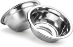 2 Pack 7.2" Stainless Steel Dog Bowls 50Oz Thickened Durable Replacement Dog Food Bowls for Food and Water, Fit for  Bowl Stand DB-B01/DB-B03