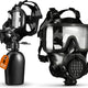CM-8M Full-Face CBRN Gas Mask W/Canteen