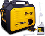 4000 Watt Portable Inverter Generator, Gas Powered Generator Quiet for Home, 3500W Rv-Ready, EPA Compliant