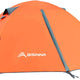 2/4 Person Camping Tent Lightweight Backpacking Tent Waterproof Windproof Two Doors Easy Setup Double Layer Outdoor Tents for Family Camping Hunting Hiking Mountaineering Travel