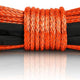 1/4''X 50Ft 10000Lbs Synthetic Winch Rope Winch Rope Cable for