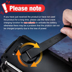 Hand Crank Emergency Radio 7400Mwh (2000Mah) Solar Hand Crank Radio Built in 3 Charging Cables AM/FM/NOAA Weather Radio Battery Operated Hand Crank Charger for Emergency Supplies Survival Gear