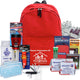First My Family All-In-One Premium 2-Person Emergency Survival Kit | Hurricane & Earthquake Preparedness Supplies | Disaster Backpack with 72-Hour Survival Gear, First Aid, and More