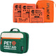 Bundle-Pet First Aid Kit, Emergency Medical Supplies for Dogs & Cats, Safety Essentials Pack with Thermometer+