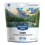 Lasagna | Freeze Dried Backpacking & Camping Food | Emergency Food | 28 Grams of Protein | Vegetarian | 1 Count
