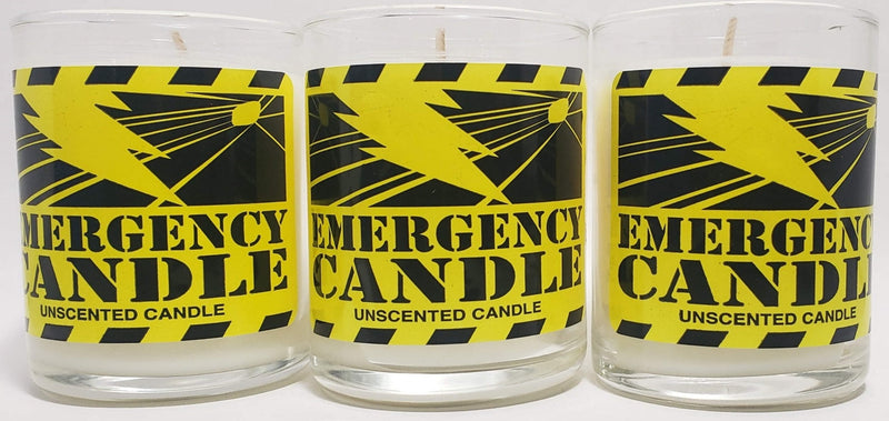 EAP 3-Wick Emergency Candle, 12 Hour Burn Time, 3 Count