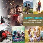 Survival Kit, Gifts for Fathers Day Men, Women, 251Pcs Emergency Survival Gear and Supplies Equipment, First Aid Kit with Crossbody Bag, Camping Essentials for Earthquake, Hiking, Outdoor Adventure