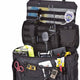 Tactical Wingman Patrol Bag – Police Gear Car Seat Organizer for Law Enforcement, Black, Style 56045ABR