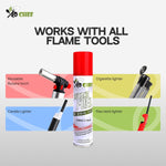 Butane Refill, Butane Torch Fuel Refill, Gas Lighter Fluid Refill Canister, Kitchen Blow Torch Fluid – Universal Tip – (1 Can 3.38Oz)