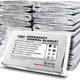 Survival Emergency Mylar Thermal Blankets -Space Blanket Survival Kit Camping Blanket Perfect for First Aid Kit, Outdoors,Hiking,Survival,Bug Out Bag,Marathons (Silver, 12 Pack)