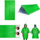 5Pcs Survival Kit Portable Survival Tents and Shelters Camping Emergency Blankets 2 Person Sleeping Bags Rain Ponchos for Adults Bulk for Outdoor Hiking,First Aid