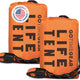 Survival Life Tent • 2 Person Mylar Emergency Shelter Tube Tent + Paracord • All-Weather Protection for Camping, Hiking, & Survival Kits • Includes Emergency Whistle
