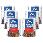 Diced Beef #10 Can – 6-Pack | Freeze-Dried Camping & Backpacking Food | Gluten-Free, High-Protein Survival & Emergency Meal | Fully Cooked | 30-Year Shelf Life | Made in USA