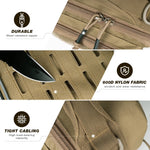 Fishing Backpack Tackle Sling Bag -Lightweight Sling Tackle Storage Bag- Fishing Backpack with Rod Holder Gifts for Men