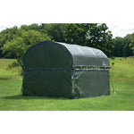 12 Ft. D X 12 Ft. W Enclosure Kit for Corral Shelter in Green with Uv-Treated, Heat-Sealed Panels